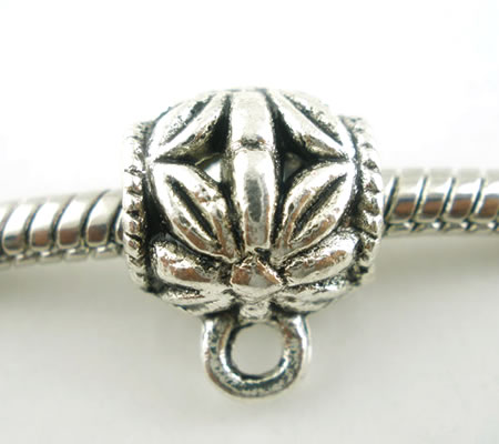 1x Bedelhanger Bail Donker Zilver