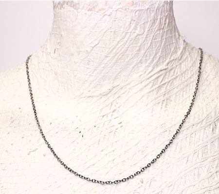 5 meter Donker Grijze ketting