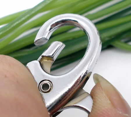 Sleutelhanger Donker Zilver