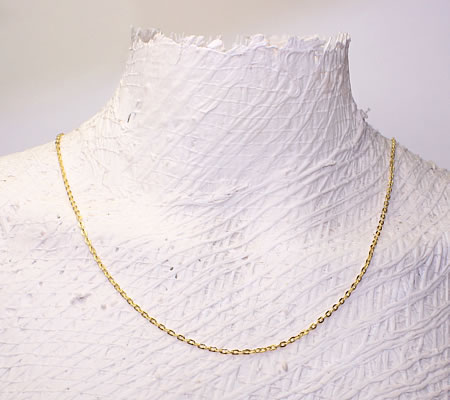 Ketting / Jasseron Goudkleurig