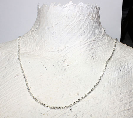 Ketting / Jasseron Licht Zilver