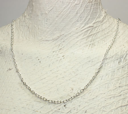 Ketting / Jasseron Licht Zilver