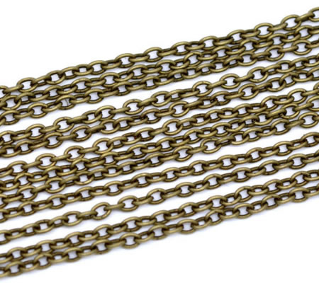 Ketting / Jasseron Brons
