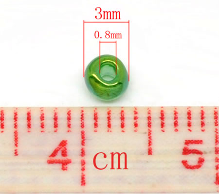20 gram Rocailles Groen Olie