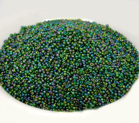 20 gram Rocailles Groen Olie