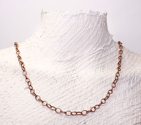 4 meter roodkoper ketting