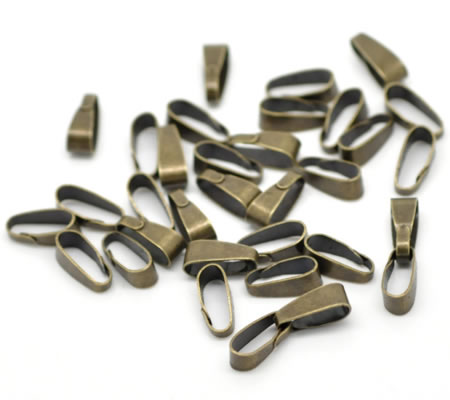5 x Bedelhanger Brons 11 mm