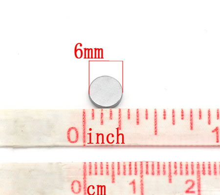 2x magneetje 8 mm