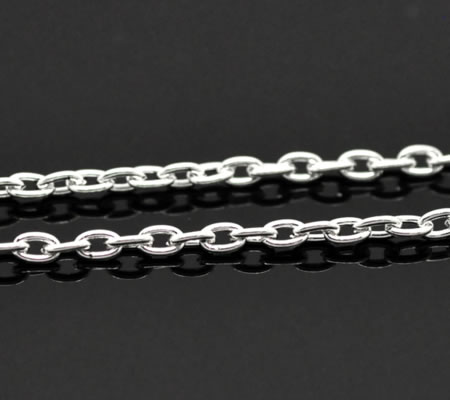 Ketting / Jasseron Licht Zilver