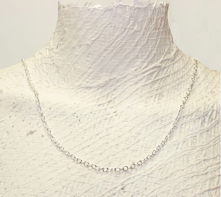 Ketting / Jasseron Licht Zilver