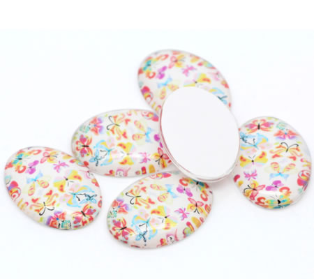 Glazen Cabochon 18 x 13 mm
