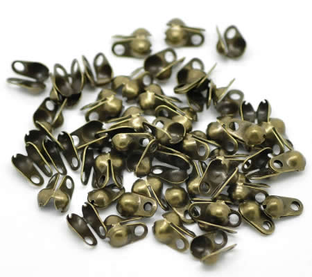 25x Kalots (zijopening) Brons