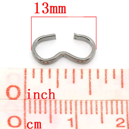 10x Koordklem Donker grijs W-Connector