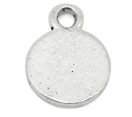 20 stuks Mini Bedeltjes Licht zilver