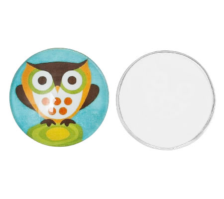 Glazen Cabochon Uiltje