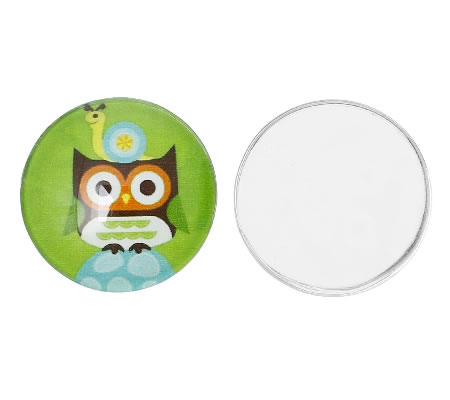 Glazen Cabochon Uiltje