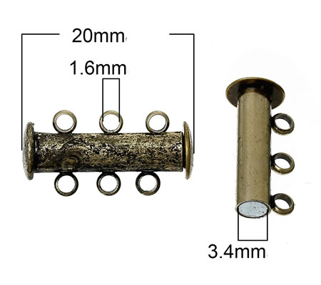 3 rij magneetslot
