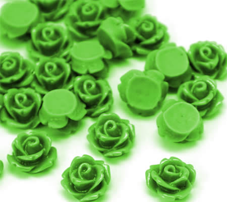 1x roosje groen