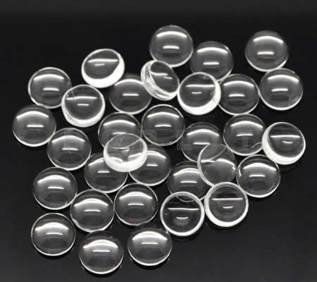 Glazen Cabochon Rond 8 mm
