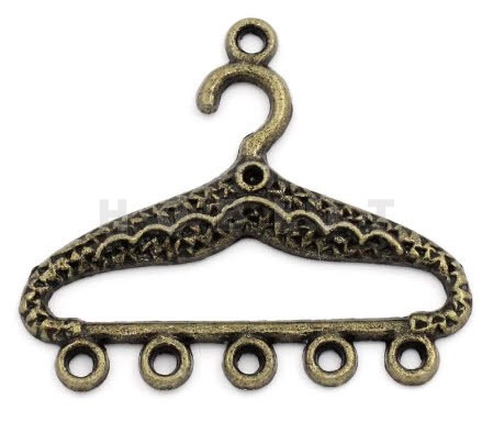 1x Bedel/ornament Kleding Hanger (Groot)