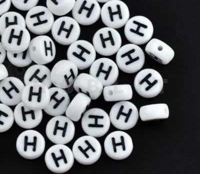 Letterkraaltje "H"