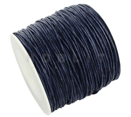 74 meter Wax Koord Katoen Donker Blauw