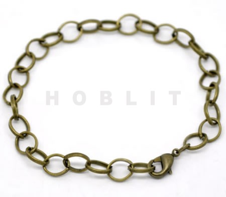 1x Armbandje Brons 20 cm