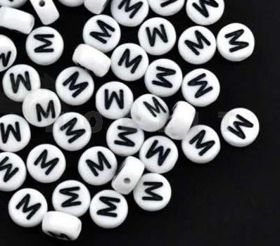 Letterkraaltje "M"