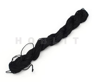 Bosje Nylon Koord 2 mm Zwart