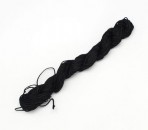 Bosje nylon koord 1 mm Zwart