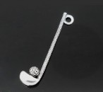 1x Bedel Golfstick Donker Zilver