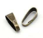 5 x Bedelhanger Brons 11 mm
