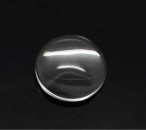 Glazen Cabochon rond 10 x 4 mm