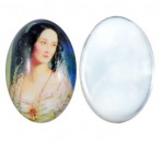 Glazen Cabochon 18 x 13 mm