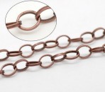 4 meter roodkoper ketting