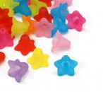50 stuks frosted bloemen mix