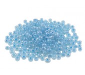 20 gram Rocailles Licht Blauw Paarlemoer