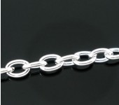 Ketting / Jasseron Licht Zilver
