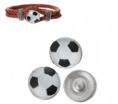1x Chunk glas - Voetbal