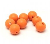 10x mat frosted oranje 12 mm
