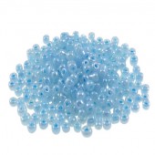 20 gram Rocailles Licht Blauw Paarlemoer