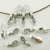 Hanger met Plakvlak Donker Zilver