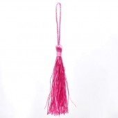 1x Kwastje Fuchsia 14 cm