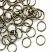 1000x splitringen Brons 8 mm