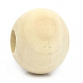 Houten kraal 25 mm