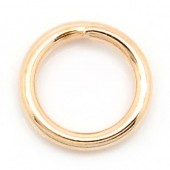 100 stuks Open ring RoseGold 6 mm