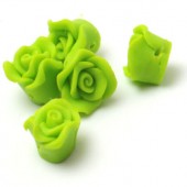 1x Fimo roos Lime