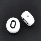 1x Cijfer Kraaltje "0"