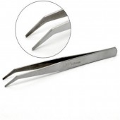 1x Pincet Gebogen punt