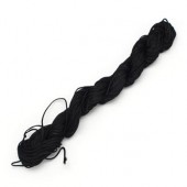 Bosje nylon koord 2 mm Zwart